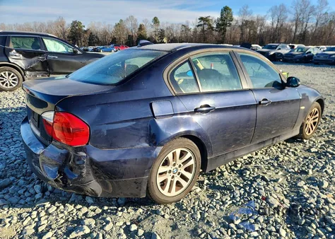 2007 BMW 328 I z USA, uszkodzony, nr VIN WBAVA33517PV65867